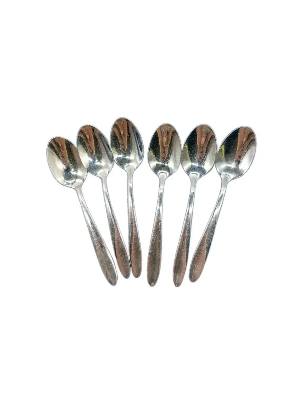 Oneida Taylor Everyday Flatware Dinner Spoons Set 6 18/0 Stainless Steel 7